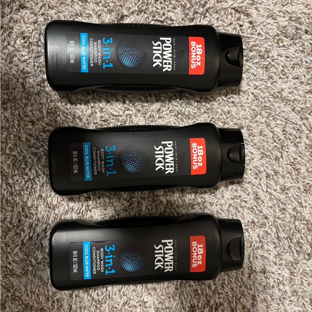 Power Stick 3-in-1 Body Wash Set